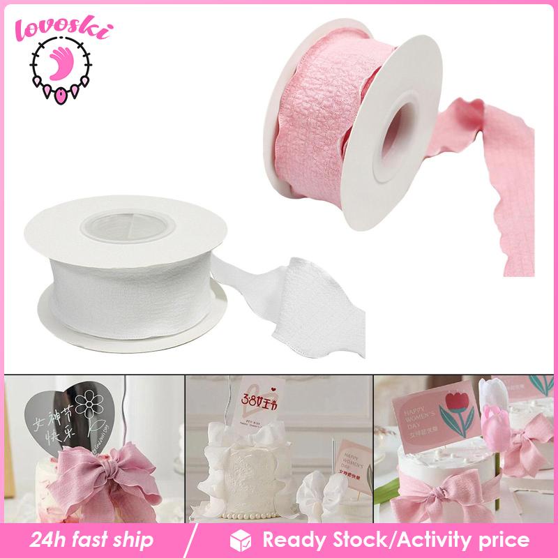 Cuộn Dây Ruy Băng Satin Dài 9M Dùng Gói Quà / Trang Trí Thủ Công