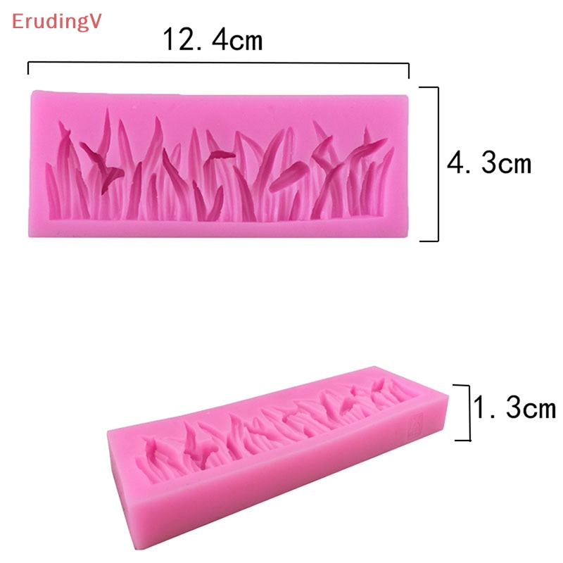 Khuôn Silicone Tạo Hình Cỏ 3D Trang Trí Bánh Kem DIY