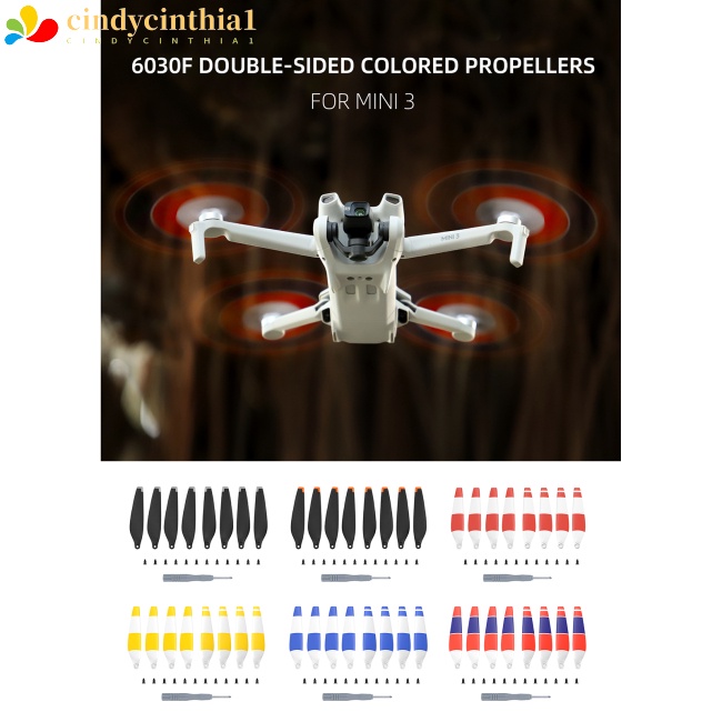 Set 8 Cánh Quạt Hai Mặt 6030f Cho Dji Mini 3 Drone