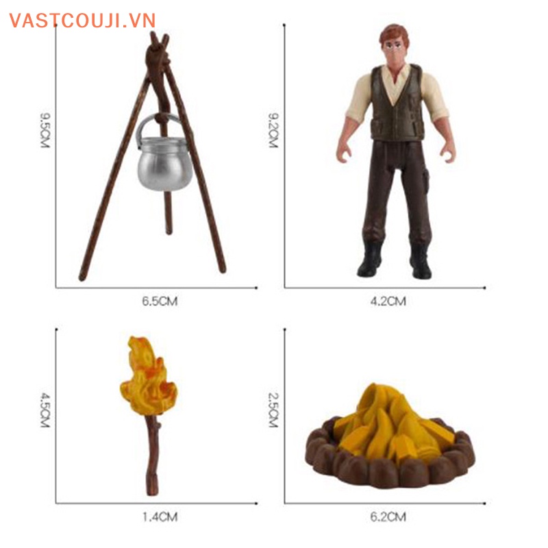 1 Bộ Mô Hình VASTJI Tỉ Lệ 1 / 12 Trang Trí Nhà Búp Bê
