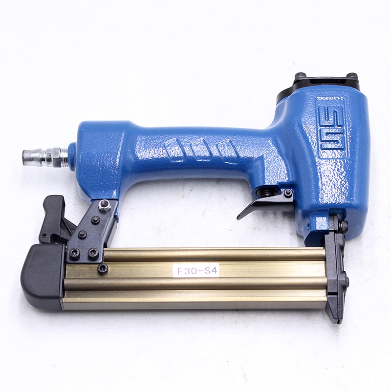 Máy bắn ghim gỗ 1013 bằng hơi đinh chữ U chuyên bắn yên xe máy 1013MT