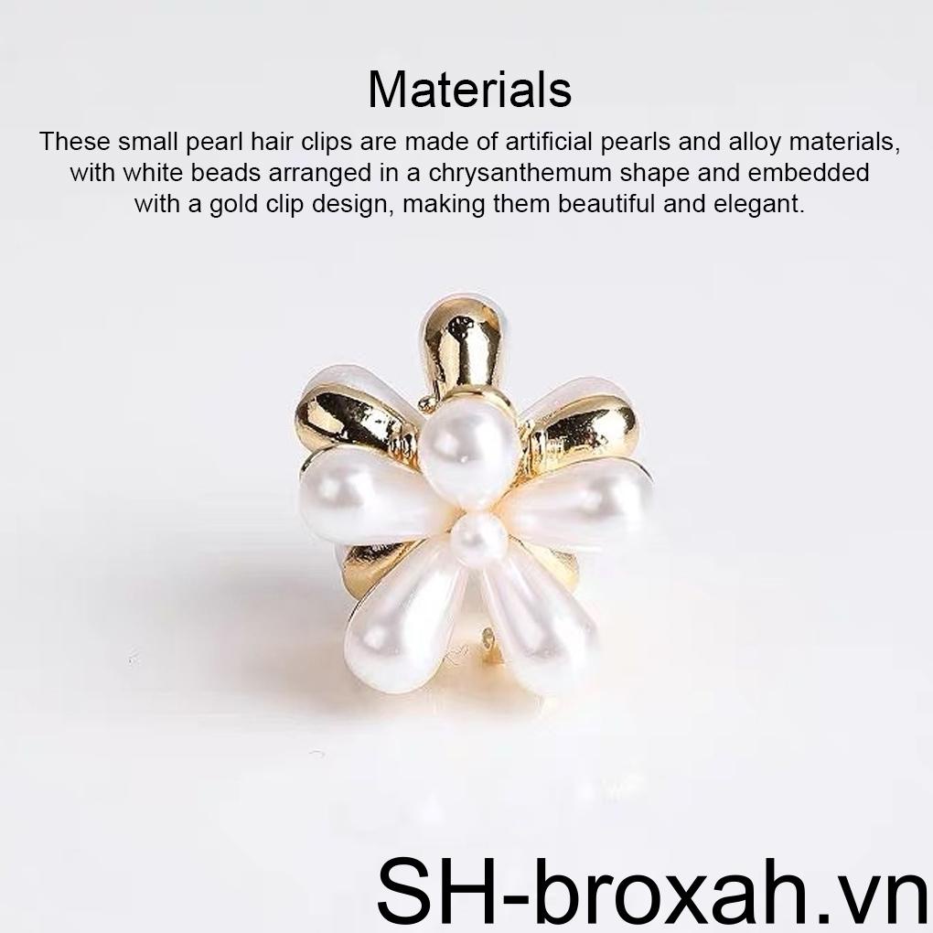 Set 10 Kẹp Tóc Hoa Nhỏ Xinh Xắn Thời Trang Cho Nữ