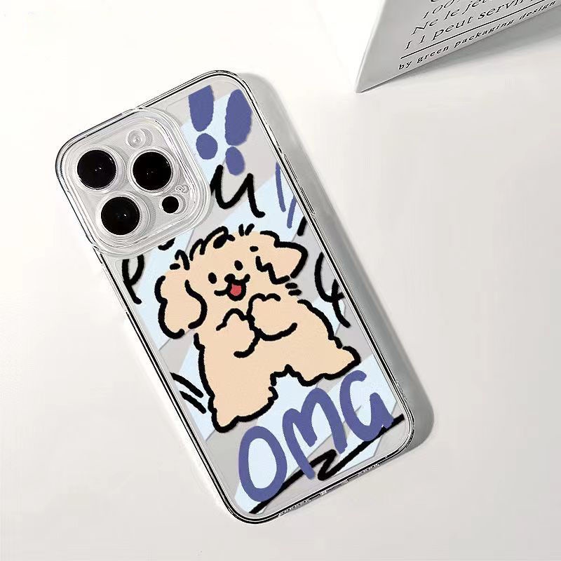 ✅Ốp Điện Thoại Mềm In Hình Chú Chó Dễ Thương Cho Apple iPhone12 / Line / 713 / 11 6plus148promax GKC1