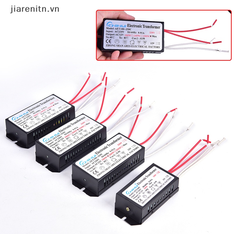 Máy Biến Áp Điện Tử 160W / 180W / 200W / 250W AC 220V Sang 12V