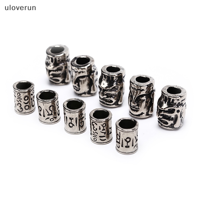 Set 5 Vòng Tay Paracord Bằng Kim Loại Hình Đầu Lâu Độc Đáo