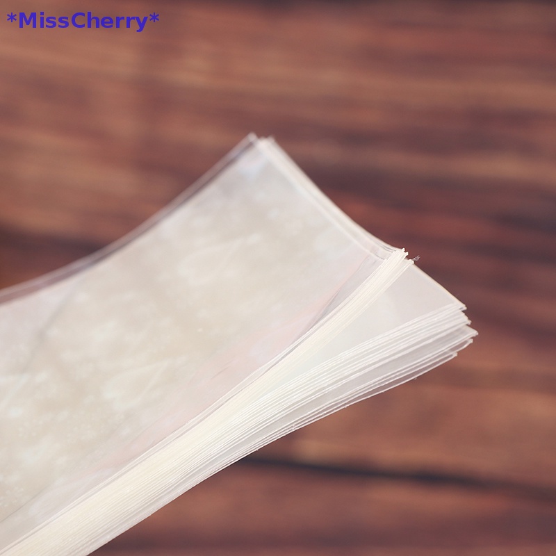 Set 10 / 50 Túi Đựng Thẻ Ngọc Trai Họa Tiết Trái Tim Xinh Xắn Mới