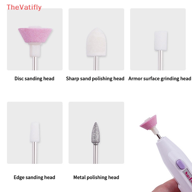 Bút Tẩy Da Chết Đánh Bóng Móng Tay Mini Di Động Tiện Dụng