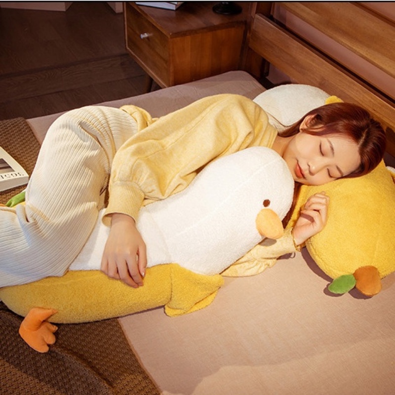 Thú Nhồi Bông Hình Quả Chuối / Vịt Dễ Thương Cho Bé