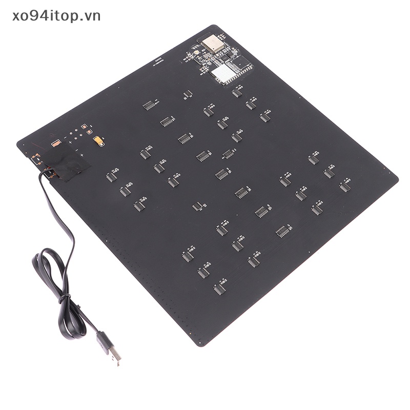 Bảng Điều Khiển Bluetooth Màn Hình LED HD 64 * 64 Gắn Cửa Sổ Xe Hơi