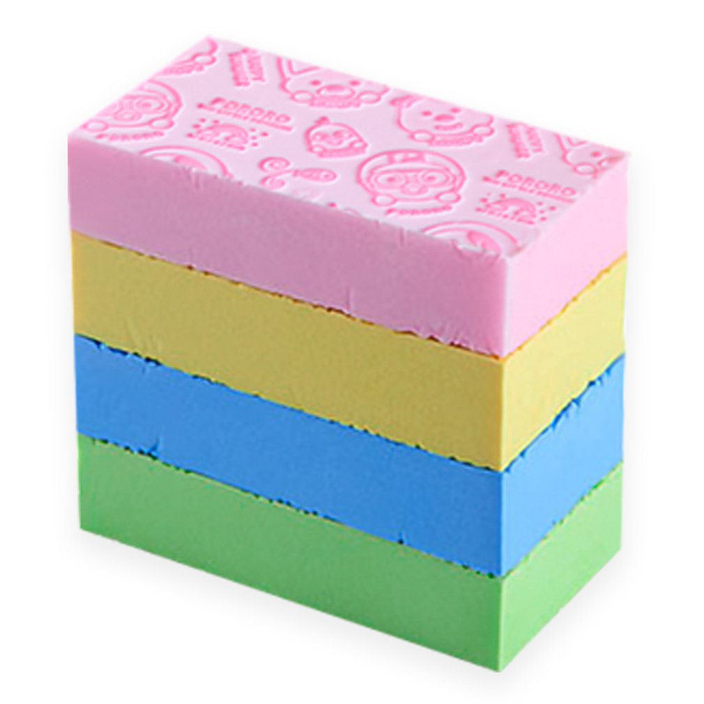Children Magic Bath Sponge Exfoliating Dead Skin Removing Sponge Body Massage