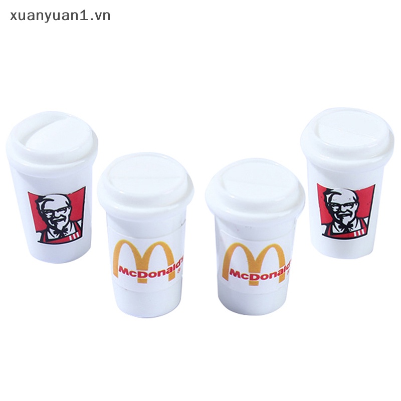 Set 5 Ly Cà Phê Mini Xinh Xắn Cho Nhà Búp Bê