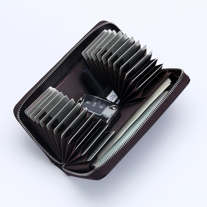 Ốp Bọc Hộ Chiếu Có Ngăn Đựng Thẻ Bằng Chất Liệu Da Dành Cho Nam Và Nữ