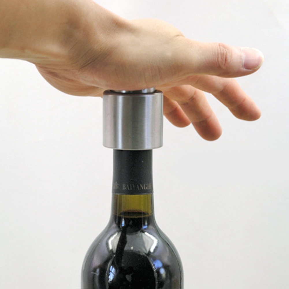 Nút Chai Rượu Champagne Bằng Thép Không Gỉ 4.7 * 4.7 * 5.5cm