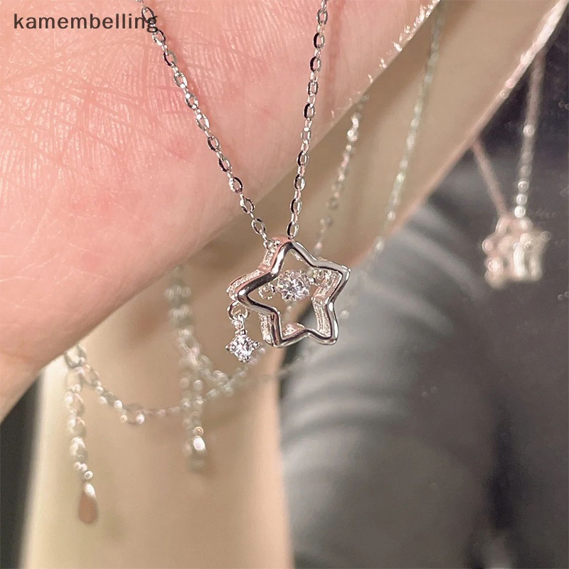 Vòng cổ Mặt Ngôi Sao Đính Đá Thời Trang Cho Nữ