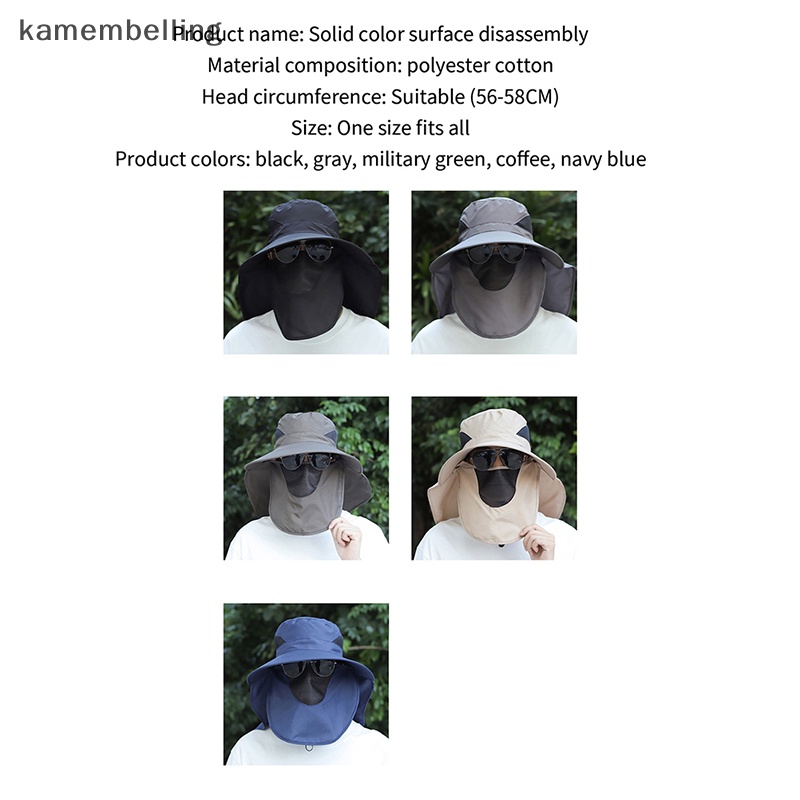 Mũ Lưỡi Trai kamembelling Chống Tia UV Thời Trang Mùa Hè Cho Nam Và Nữ