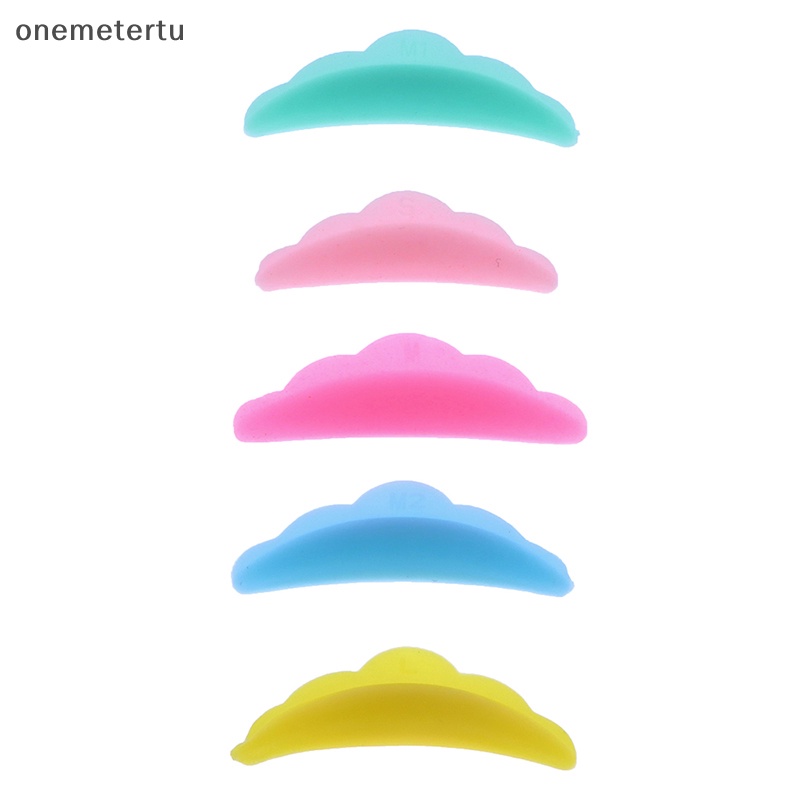 Onemetertu Set 6 Cặp Đệm Silicone Hỗ Trợ Nâng Lông Mi Giả