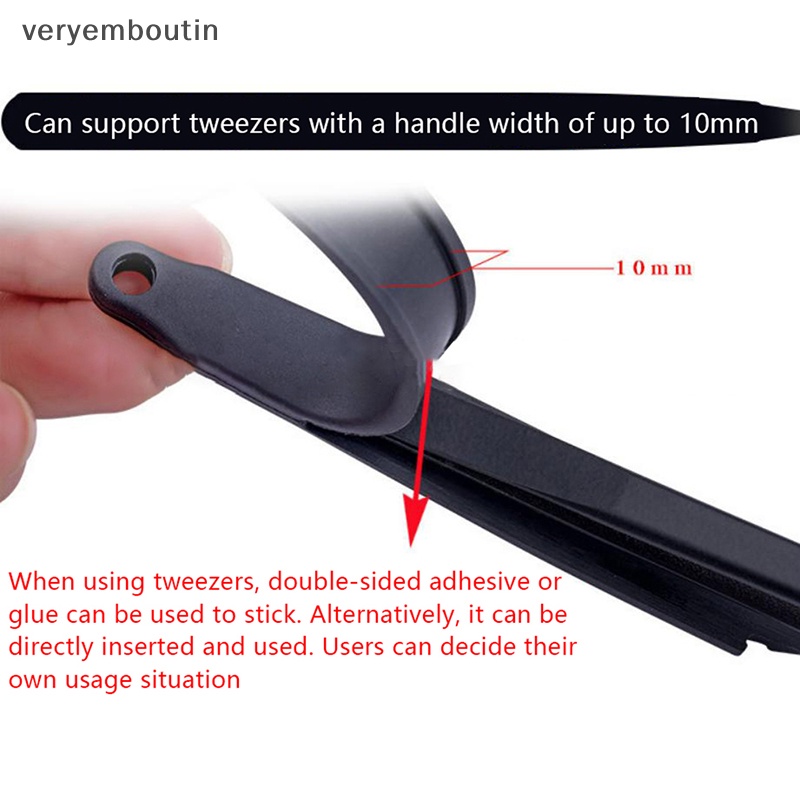 1 Vỏ Silicon Bảo Vệ Đầu Nhíp Gắn Lông Mi Giả Grafg Chống Rơi