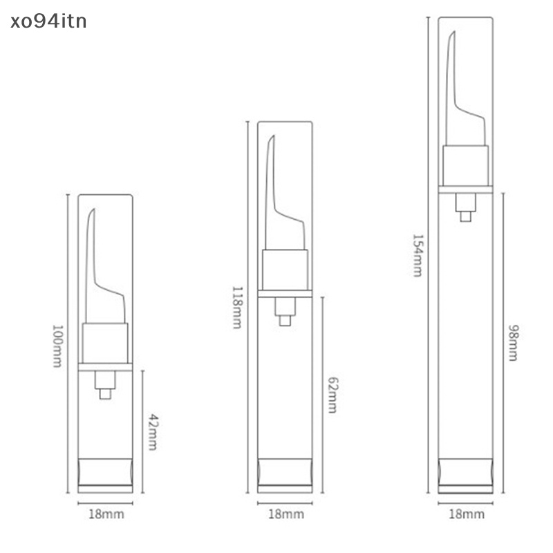 Chai Rỗng Đựng Kem Dưỡng Da Mắt Dạng Nhấn 5ML 10ML 15ML