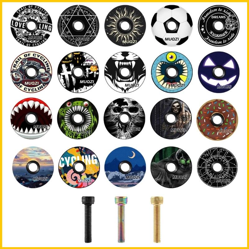 Nắp Bằng Hợp Kim Nhôm Kèm Ốc Vít Cho Xe Đạp Leo Núi MTB