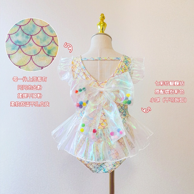 (MớI) Đồ Bơi NàNg Tiên Cá 3 MàU Cho Bé GáI