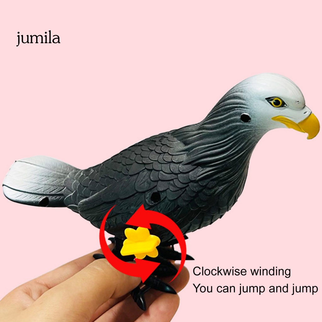 Đồ Chơi Mô Hình Chim Đại Bàng Nhảy Múa Bằng Nhựa Dễ Thương Vui Nhộn Không Cần Pin