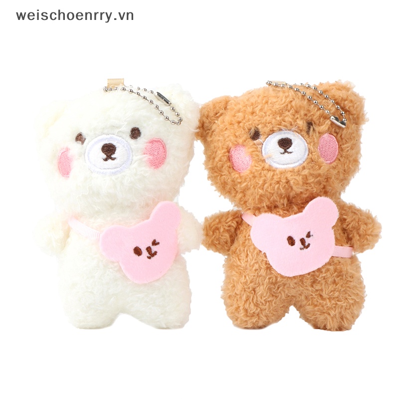 Móc Khóa Gấu Bông 12CM Dễ Thương Cho Cặp Đôi