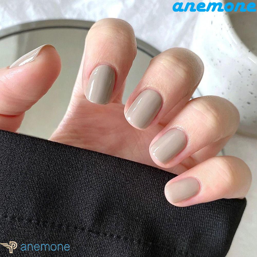 Móng Tay Giả Ngắn Siêu Mỏng Che Phủ Toàn Diện Tháo Rời Được