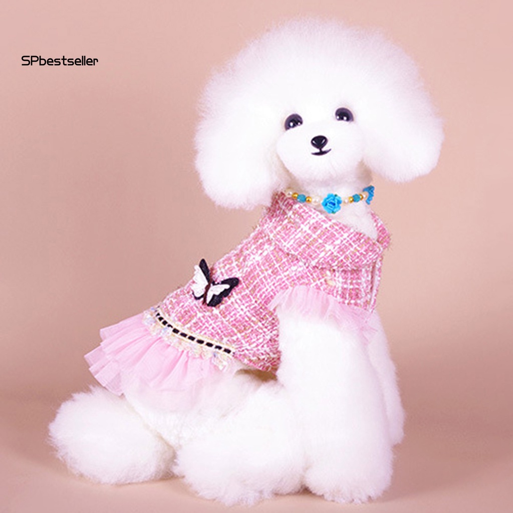 Đầm Cotton Thoáng Khí Bắt Mắt Thời Trang Cho Cún Cưng