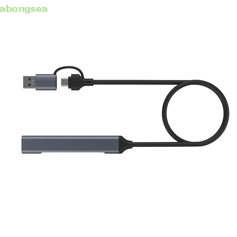 Abongsea Bộ Chia 4 Cổng USB 2.0 / USB 3.0 Tốc Độ Cao 5Gbps Đa Cổng Mở Rộng Cho Máy Tính