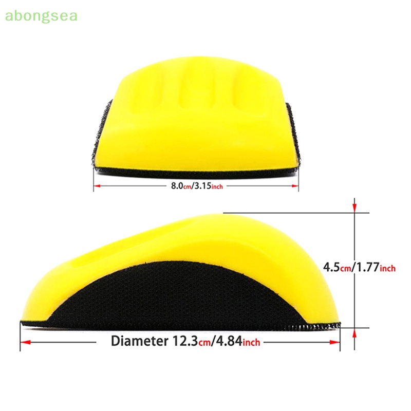 Khối Chà Nhám Cầm Tay 5 &quot;PU Dành Cho Móc Và Vòng Cát