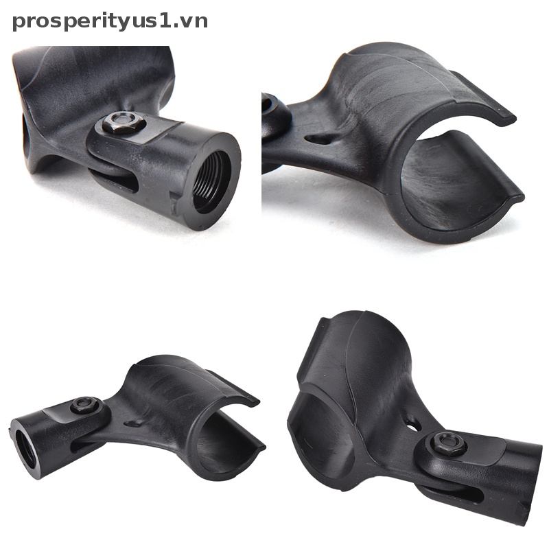 Giá Đỡ Micro Bằng Nhựa Màu Đen Linh Hoạt 02 [prosperityus1]