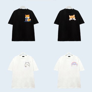 GIÁ XƯỞNG Áo thun nam nữ tay lỡ unisex basic các mẫu  Boba Dog - Siba Inu  siêu đáng yêu MẪU ĐỘC