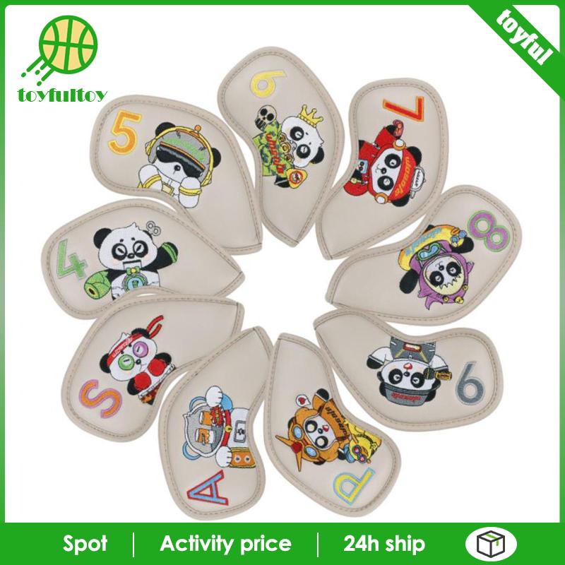 Set 9 Vỏ Bọc Đầu Gậy Đánh Golf Chống Nước Cho Nam
