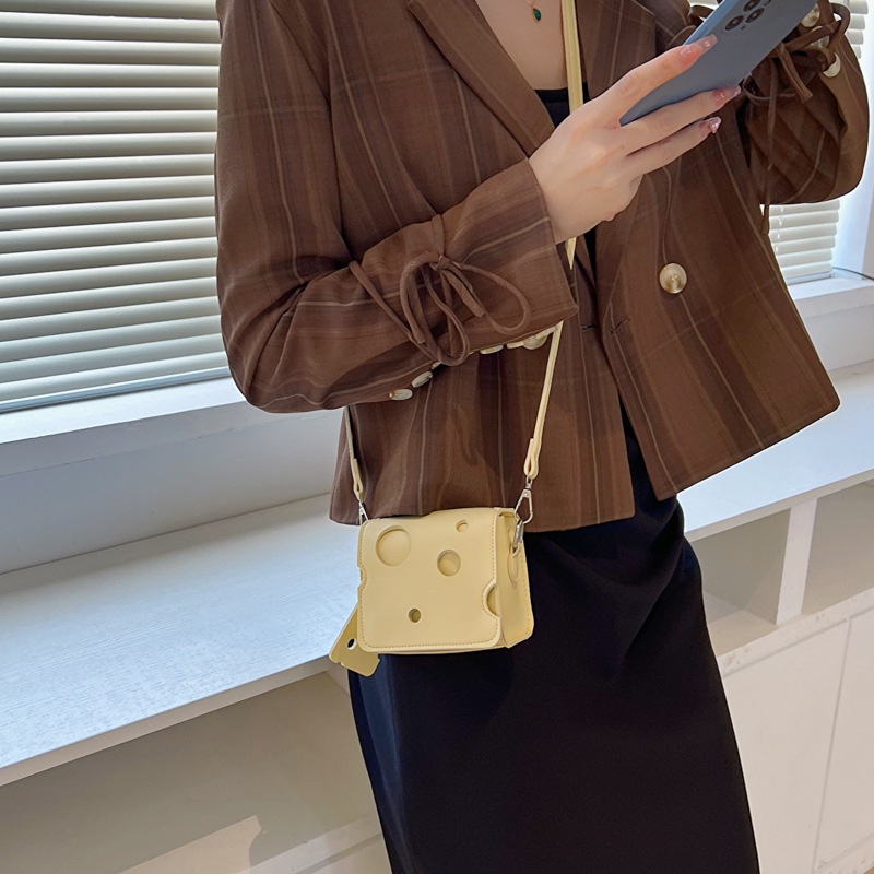 Túi đeo chéo nữ đi học Túi Đựng Tai Nghe mini Thời Trang túi xách Thu 2023