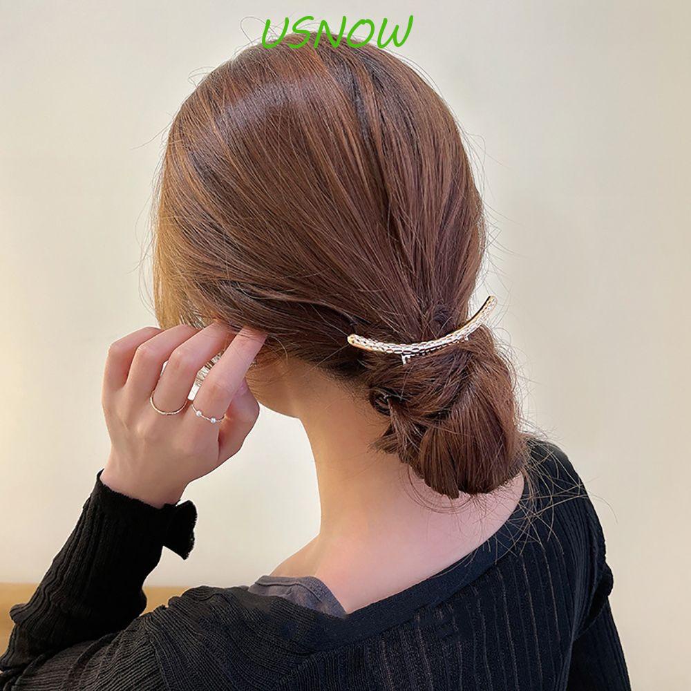 Lược Cài Tóc Hình Sừng Hươu Bằng Hợp Kim Phong Cách Hàn Quốc Dễ Thương