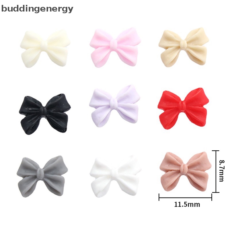 {BUDDI} Sản Phẩm Bán Chạy} Phụ Kiện Trang Trí Móng Tay Nghệ Thuật Hình Nơ Thắt Nút {BUDDI}