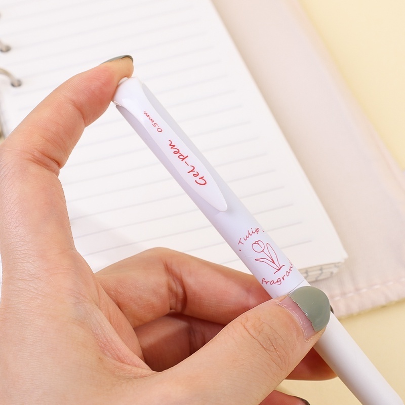 Bút Viết Mực Đen Ngòi 0.5mm Thay Thế Cho Học Sinh