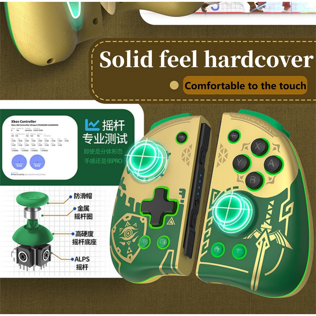 Chủ đề Vương quốc IINE Zelda Nước mắt Phụ kiện hành lý SWITCH OLED trường hợp bảo vệ chuyển đổi tay cầm túi lưu trữ Đối với NS Xử lý túi lưu trữ Hộp đựng thẻ bảo vệ