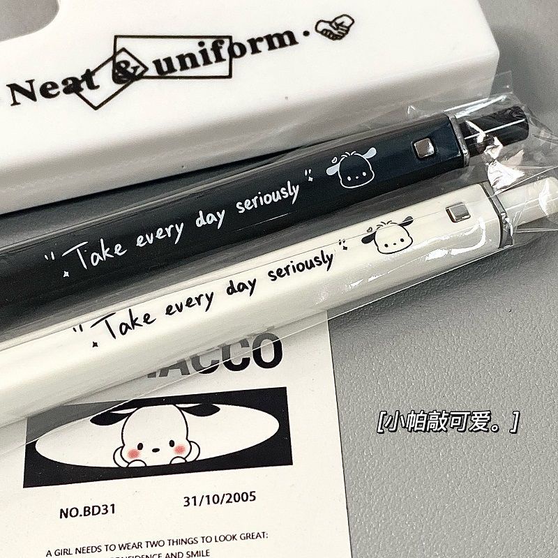 Bút Mực Gel Ngòi 0.5mm Hình Chú Cún Hoạt Hình Dễ Thương Cho Học Sinh