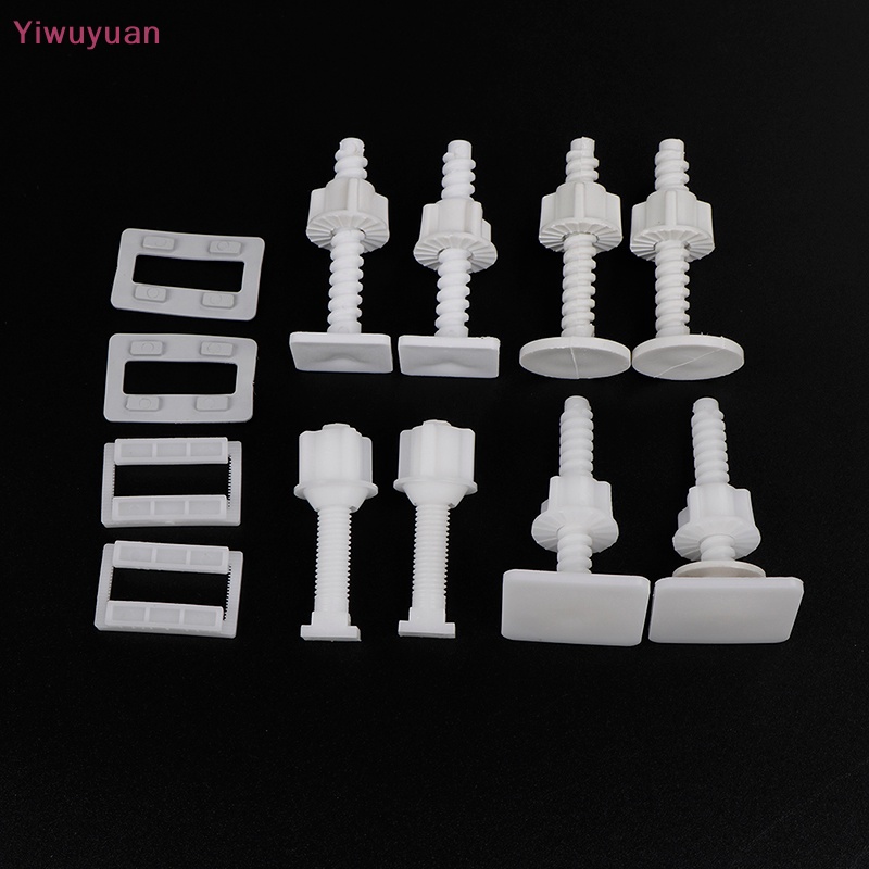 Bộ 4 Ốc Vít Thay Thế Cho Bệ Ngồi toilet Mới