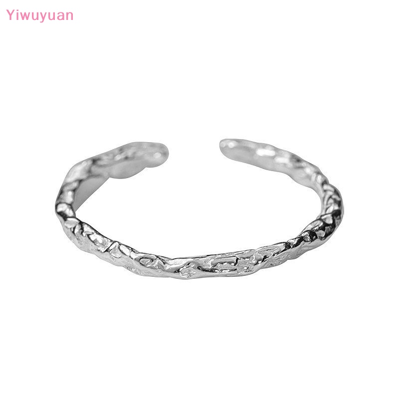 &lt; Yiwuyuan &gt; Nhẫn Hở Điều Chỉnh Được Phong Cách Đơn Giản Cá Tính Hợp Thời Trang Cho Nữ