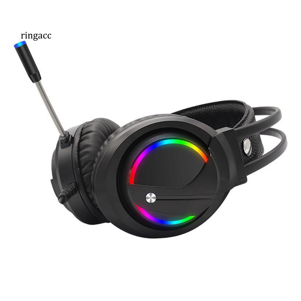 Tai Nghe Chụp Tai RGA K1 RGB Có Micro Và Đèn LED Dùng Để Chơi Game