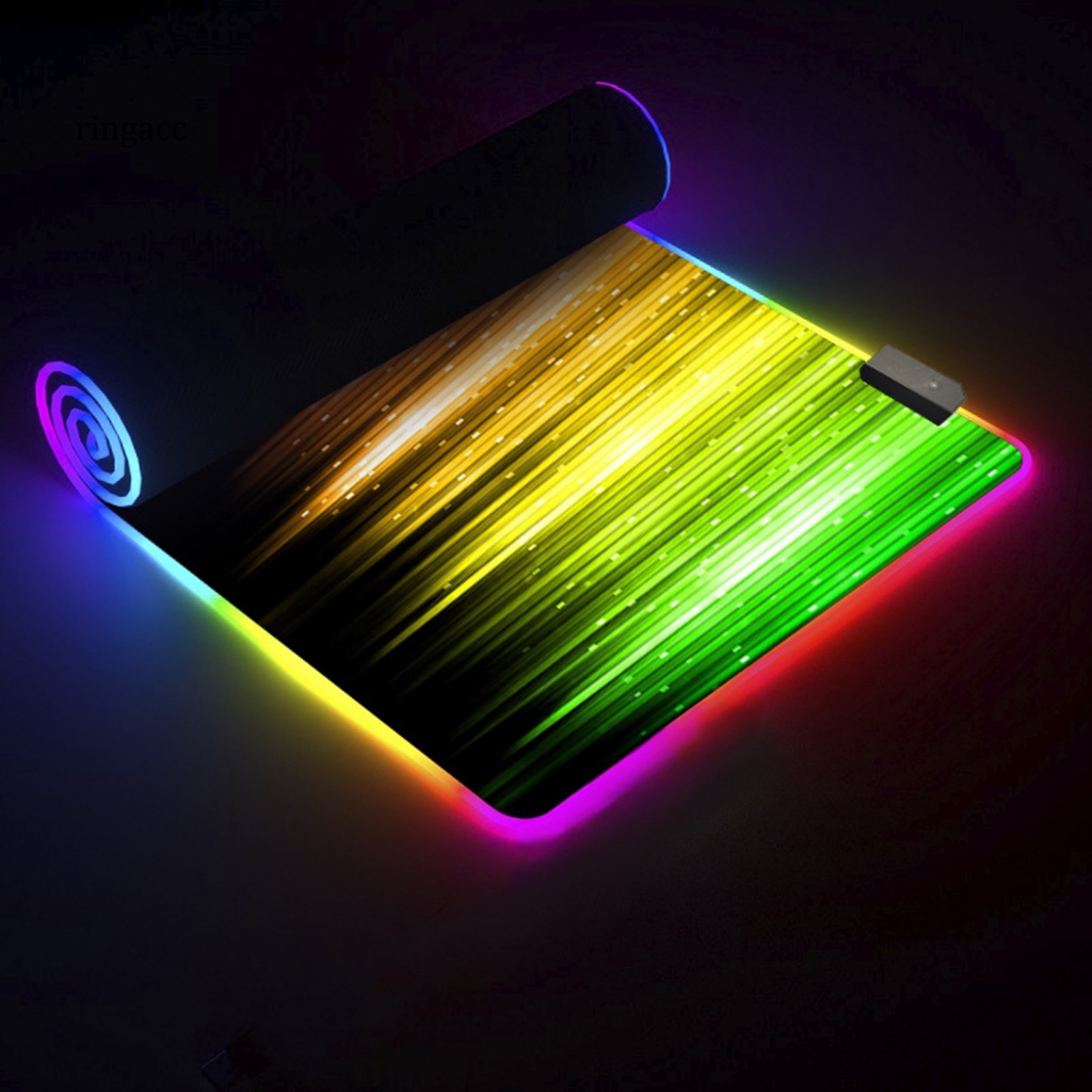 Tấm Lót Chuột RGA Có Đèn LED Hiệu Ứng RGB Nhiều Màu Sắc Dùng Để Chơi Game