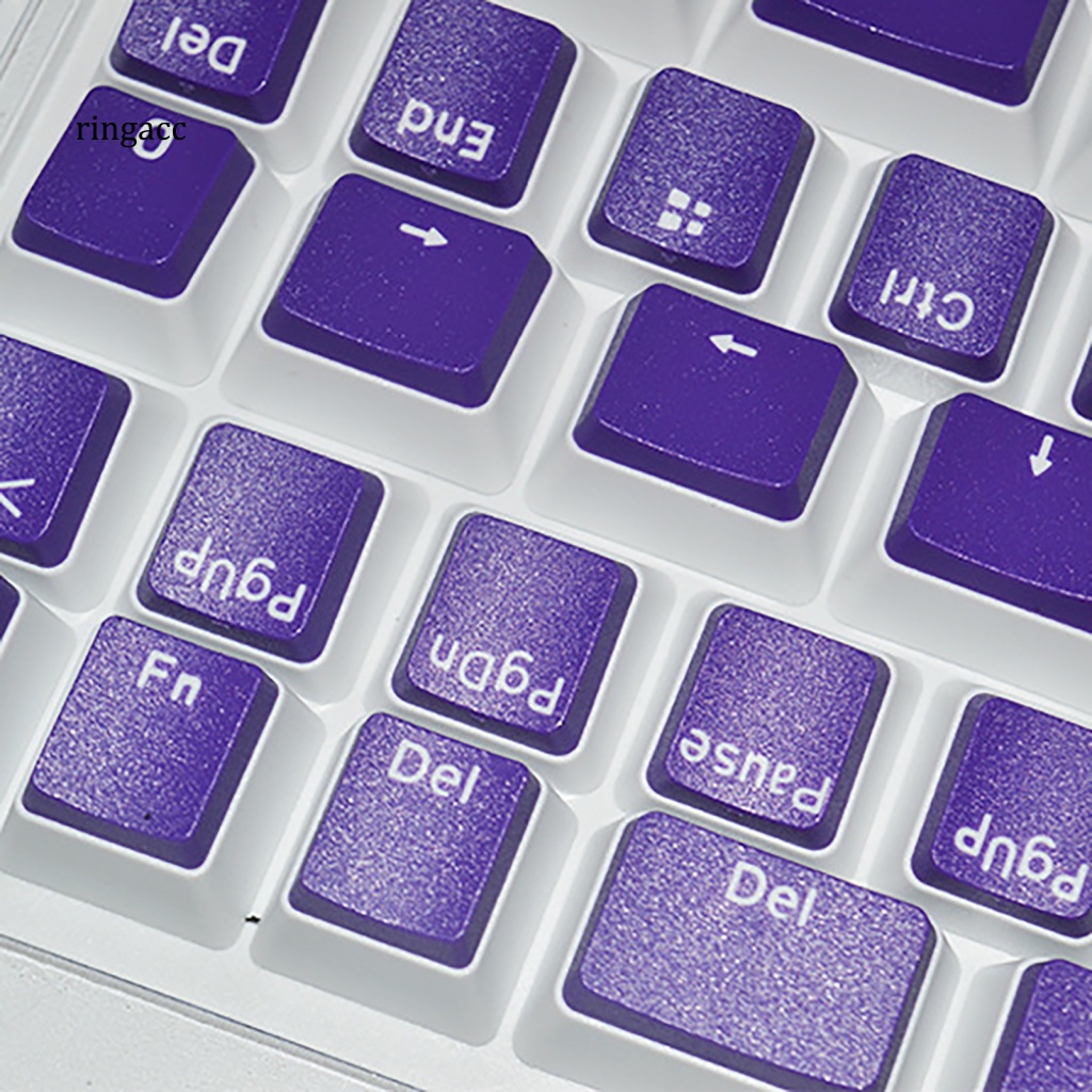 Bàn Phím Cơ 46 Phím FOS Trong Suốt Thoải Mái Chống Mài Mòn Hai Màu Tiện Dụng Cho Văn Phòng