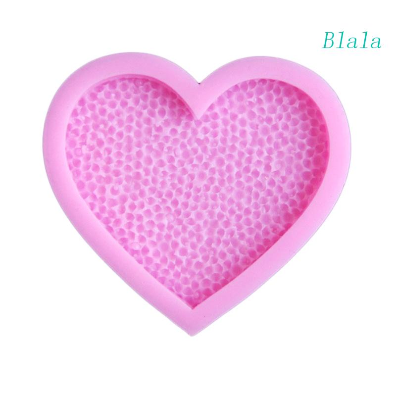 Khuôn Silicone Làm Bánh Hình Trái Tim Có Thể Tái Sử Dụng