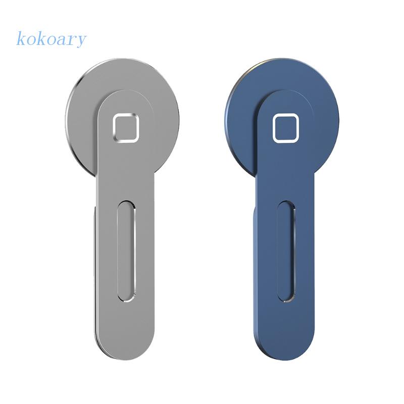 Giá Đỡ Điện Thoại / Laptop Bằng Nhôm Magsaf Màu Bạc / Xanh Dương Có Giác Hút