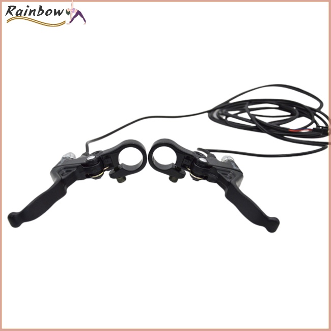 1 Cặp Tay Thắng Bằng Hợp Kim Nhôm Cho Xe Đạp Điện Kèm Dây Cáp