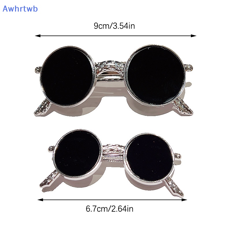 Kẹp Tóc Hình Mắt Kính Bằng Kim Loại Sáng Tạo Cho Nữ Mới