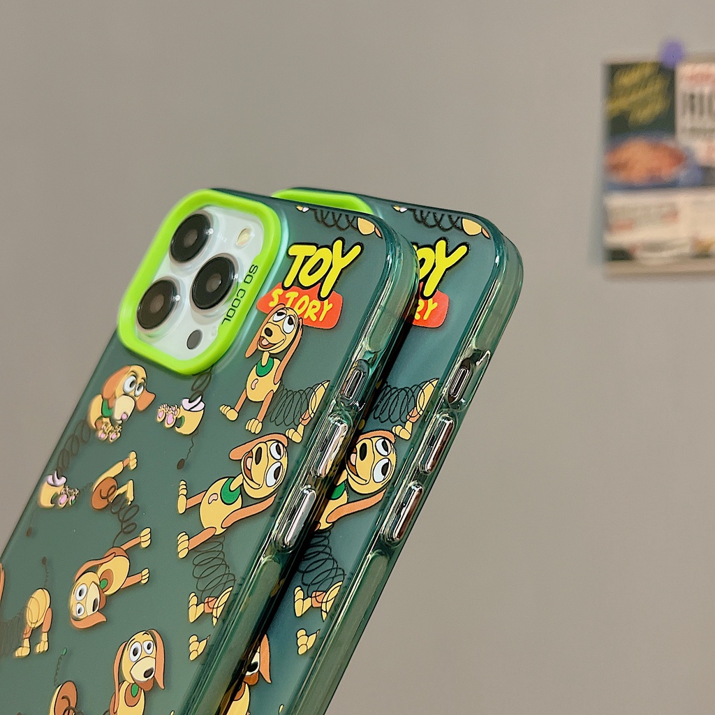 Ốp Điện Thoại TPU Mềm Trong Suốt Họa Tiết Toy Story Cho iPhone 11 13 12 14 Pro Max