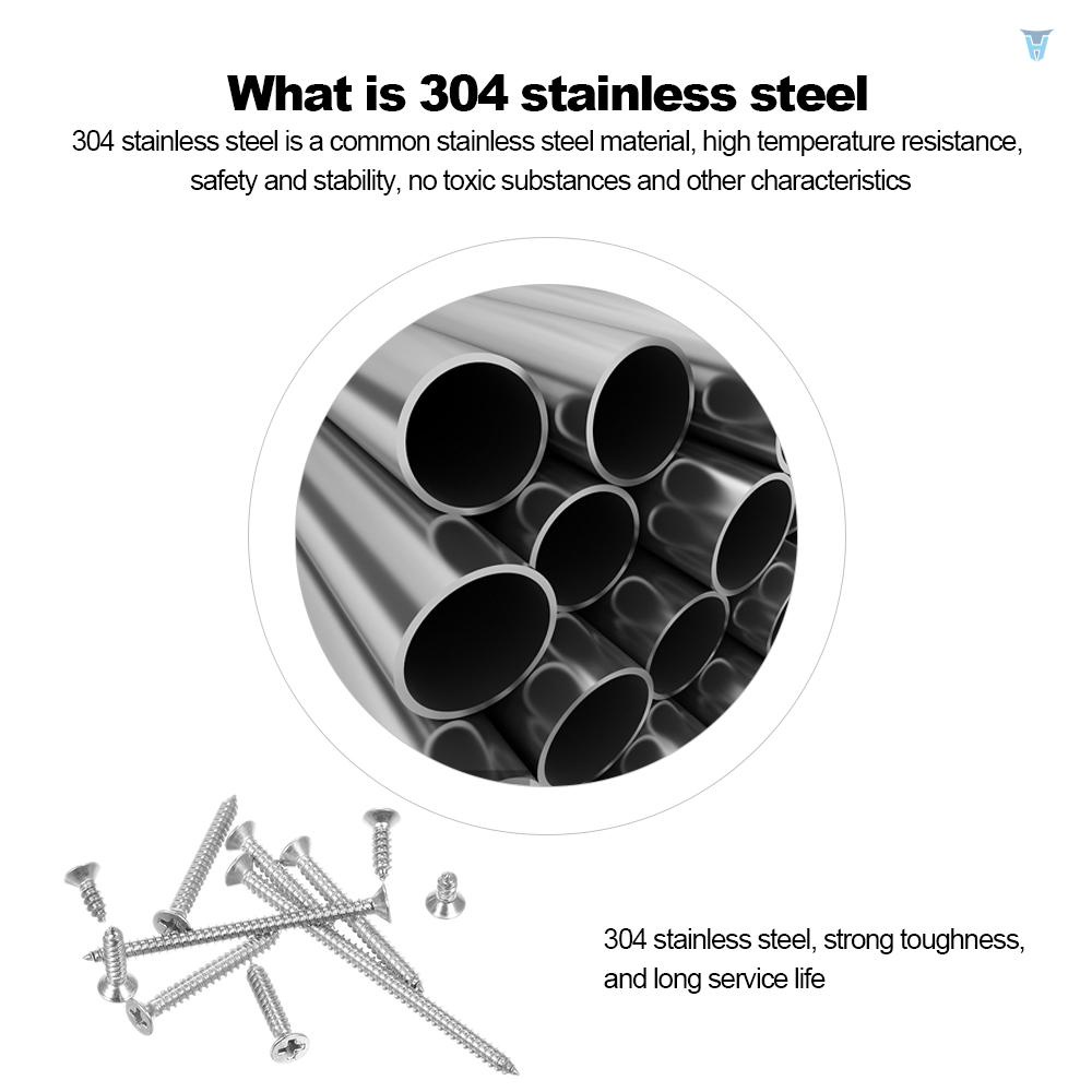 Ốp Điện Thoại Họa Tiết Yula) A2 DIN7982 #Đinh Vít Inox 304 3.5mm 3.5mm * 30mm 6 Chuyên Dụng